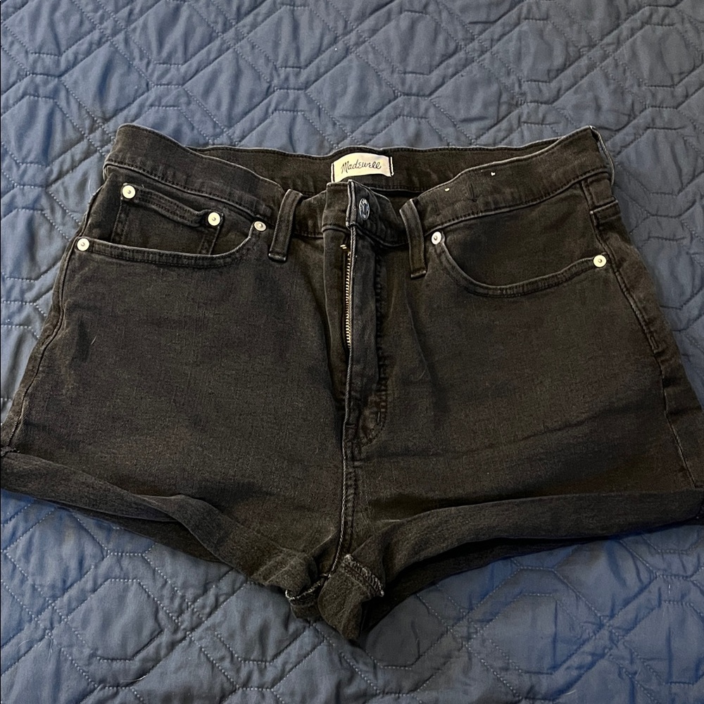 Madewell Women's Dark Denim Jean Shorts 32